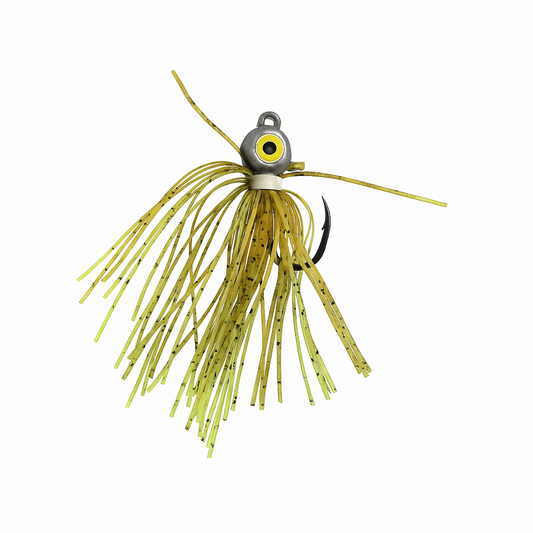 Green/Brown Bass Jig